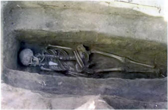 Сидоровский археологический комплекс. Могильник 1. Раскоп 11. Погребение 180.