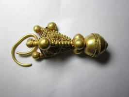 Золтой византиский колт VII-VIII век