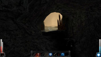 Мы ходим по огромных пещерах