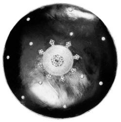 Щит кожаный. Иран, ХVII в.