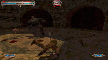 Эфектный и удачный уход от атаки Severance: Blade of Darkness