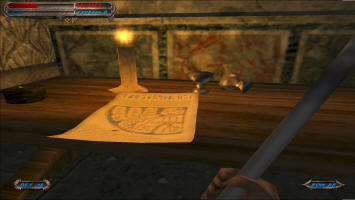 Карта мира Severance: Blade of Darkness