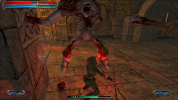 Слишком пафосная анимация смерти для такого ничтожного существа Ghoul in Severance: Blade of Darkness