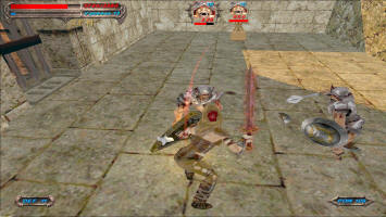 Красные суперудары могут наносить и противники