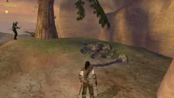 Тактика Леголаса - отбежать и отстреливать на расстоянии