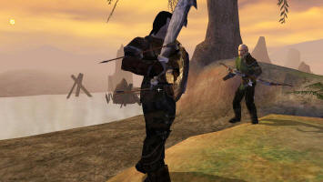 Леголас начал подозревать что сейчас он опять выхватит