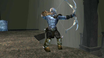 На этом скриншоте - глюк графики: орк лучник - стреляет из лука без стрелы