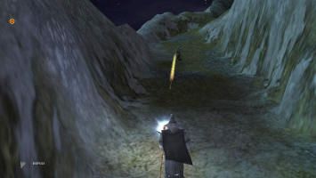 Орк решил устроить перестрелку с Гендальфом.