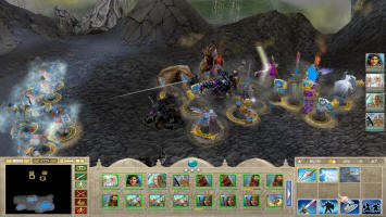 Назгулы и Король-Чародей в бою The Lord of the Rings - War of the Ring