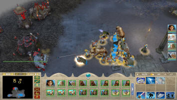 Назгулы и Король-Чародей в бою