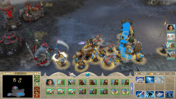 Атака на базу сил Мордора.