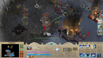 Оборонительная башня приспешников Саурона ведет обстрел ядовитыми стрелами