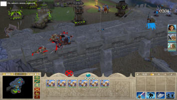 Бой на стенах Хорнбурга в Хельмовой Пади