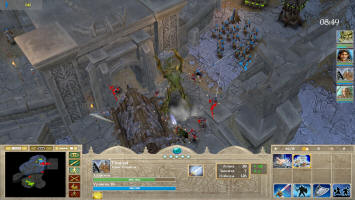 Таран армии Сарумана сломал ворота Хорнбурга