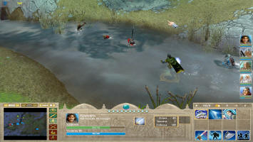 Очень хорошо как для 2003 года прорисована вода