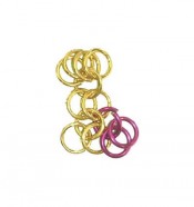 Собираем два замкнутых кольца на открытом кольце - то есть собираем из крайних колец из рядков 4 и 2