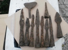 Различные виды копий Темниковский р-н, Мордовия. Мокша.