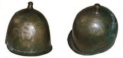 брозовый шлем Монтефортино