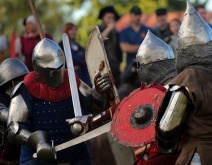 Военно-исторический фестиваль «Русская крепость» в музее-крепости Корела.