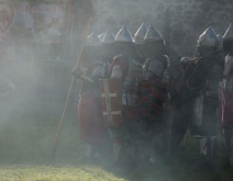 Военно-исторический фестиваль «Русская крепость» в музее-крепости Корела.