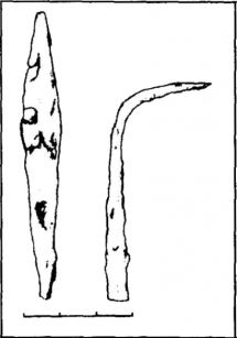 Заготовка(?) ланцетовидного наконечника