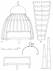 Прорисовка конструктивных элементов шлема