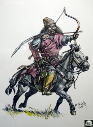 Золотоордынский лёгкий всадник, 13-14 вв.