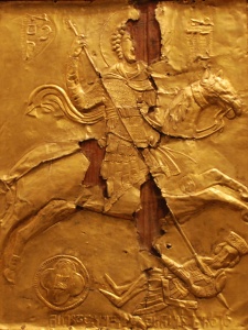 св. Георгий из Накипари в «перевернутом» ламелляре с двойными заклепками