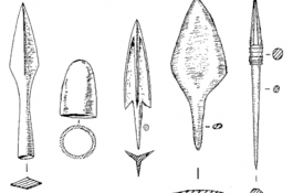 Втульчатые и черешковые наконечники стрел