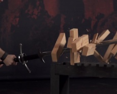 Рубка двуручным мечом