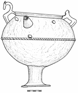 Сарматский котелок из Слободзеи, Молдавия
