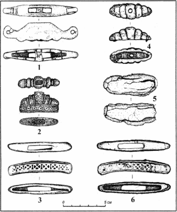 Деталі руків’їв мечів