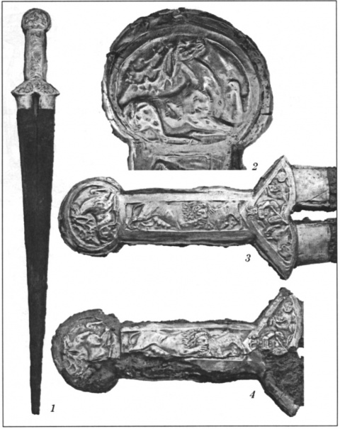 Меч из кургана Толстая Могила (фото: Д.В. Клочко)