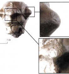 Деформационный наклеп на пирамидальных выступах навершия булавы