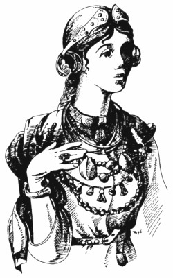 Реконструкция женского костюма по материалам погребения у села Мохнач